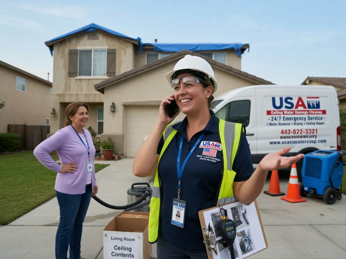 Ceiling Water Damage Restoration Benld, IL FAQs